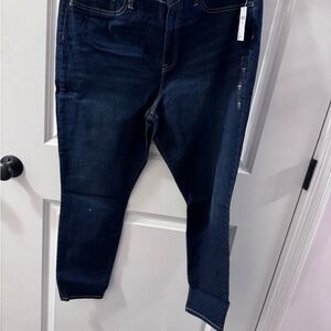 GAP Women's Dark Indigo Ankle Jeans